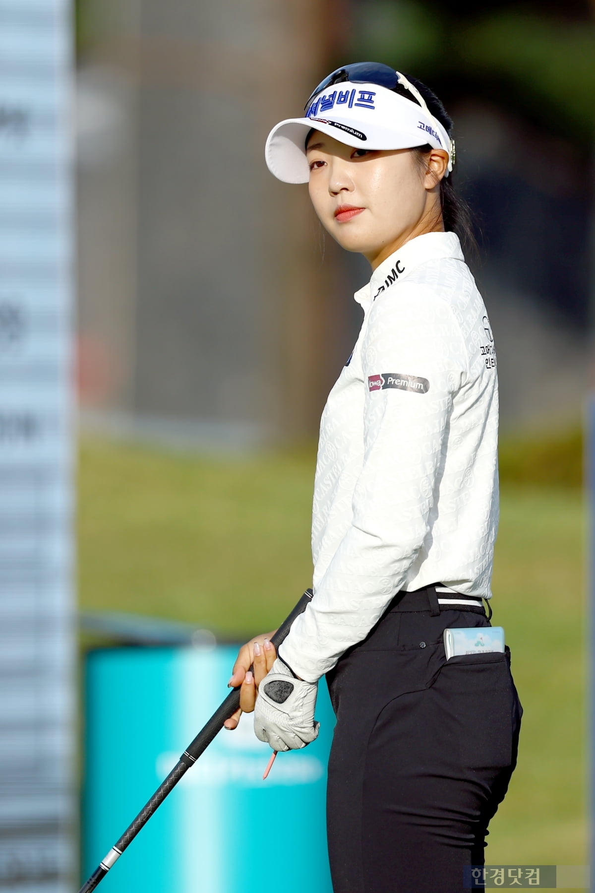 [포토] 전효민, '힘차게 날려 보낸다' (상상인·한경 와우넷 오픈 2025)