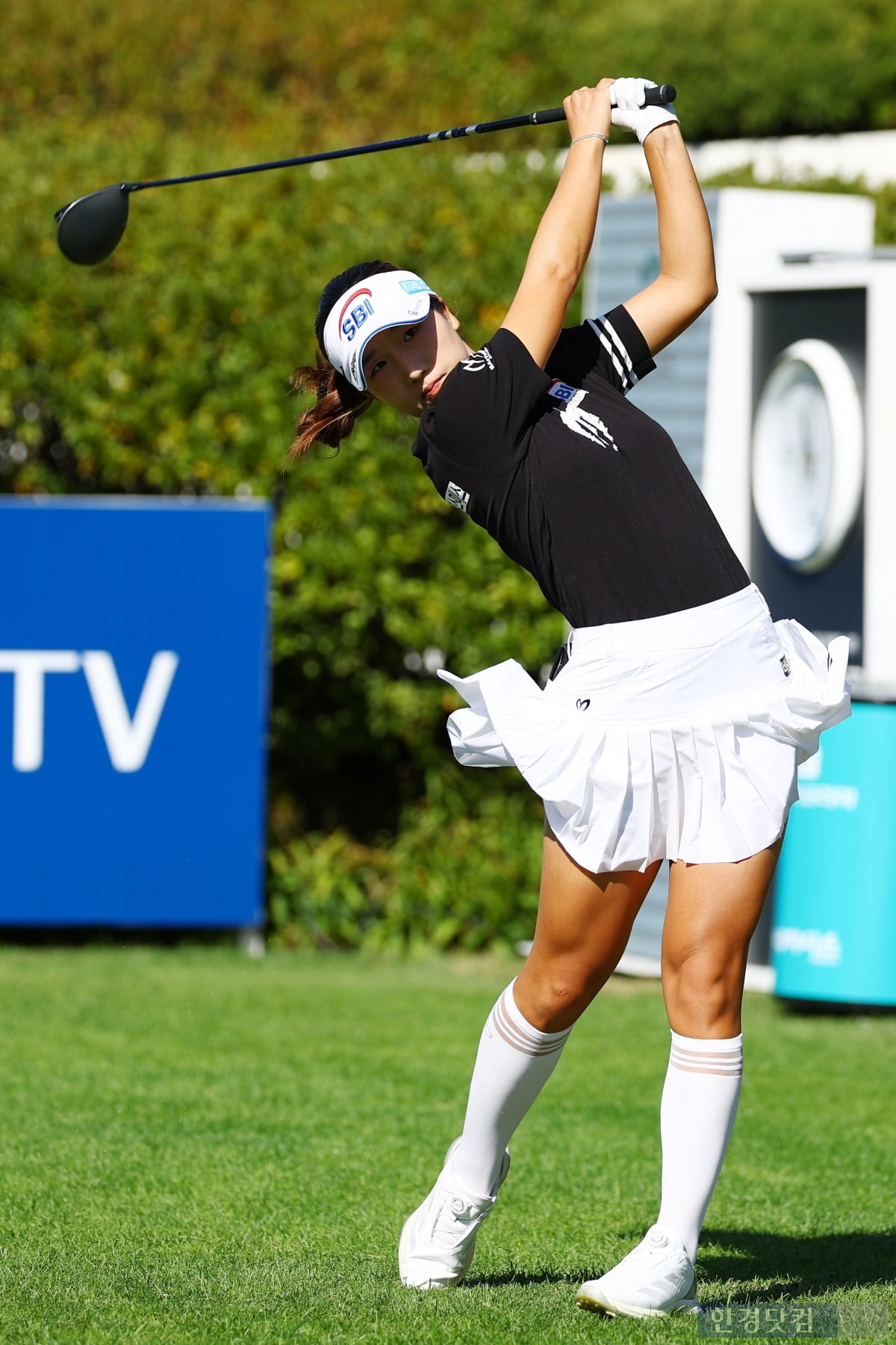 [포토] 이동은, '바람 읽기' (상상인·한경 와우넷 오픈 2025)