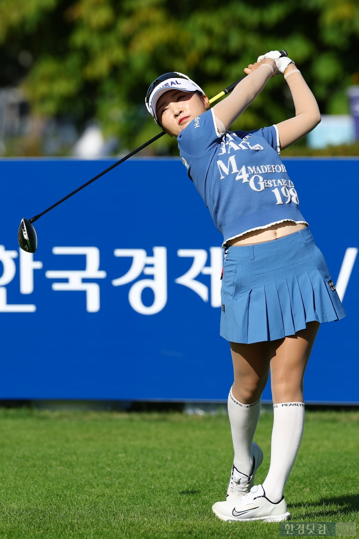 [포토] 이예원, '더 높이 올라가자' (상상인·한경 와우넷 오픈 2025)