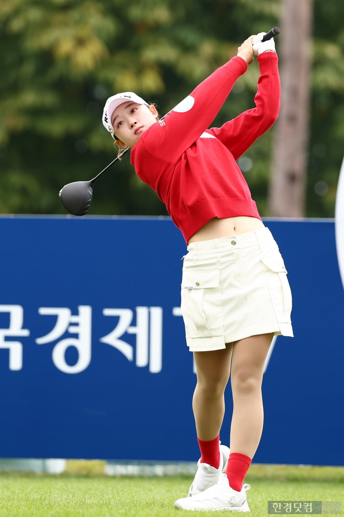 [포토] 마서영, '정확하게 날려 보낸다' (상상인·한경 와우넷 오픈 2025)