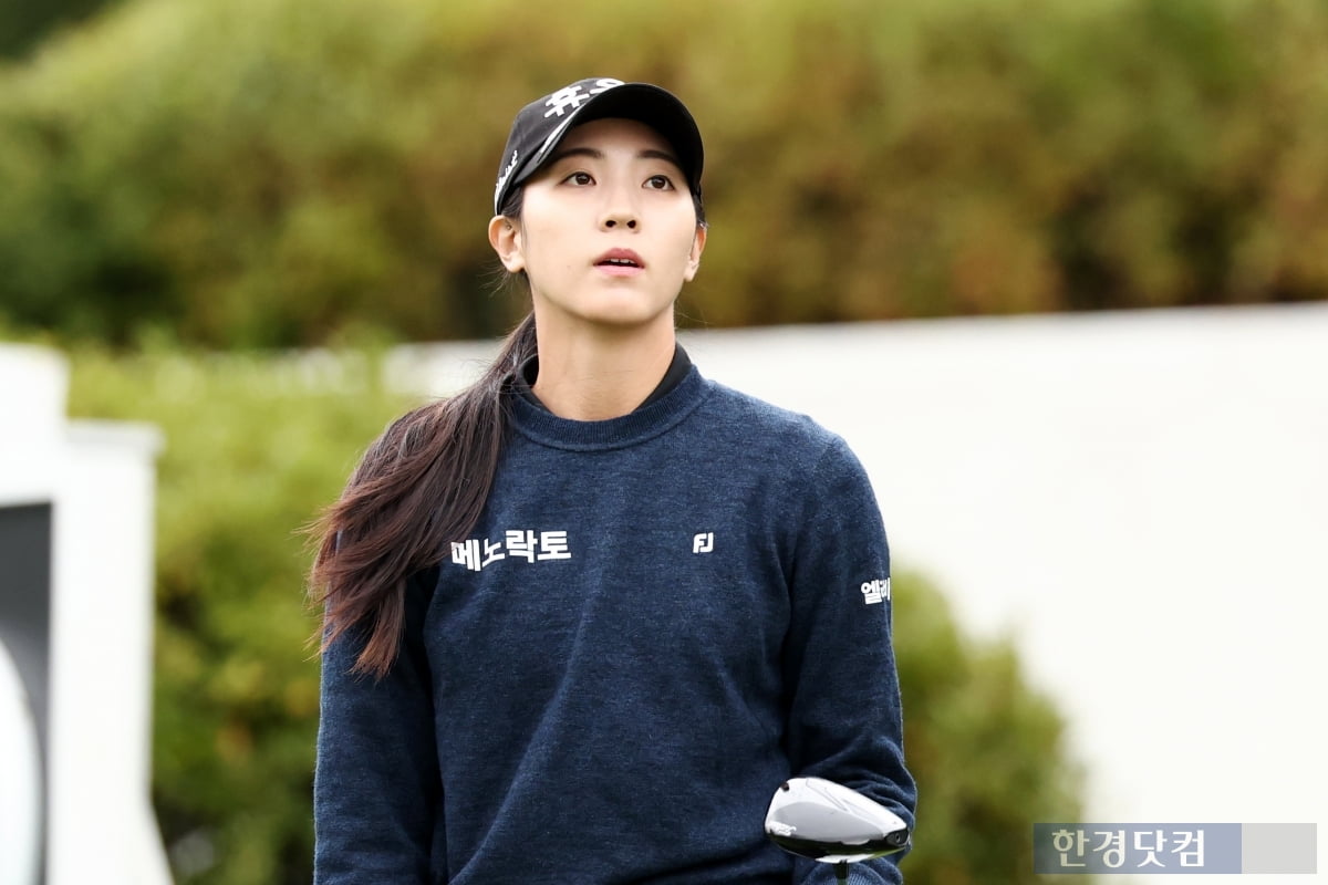 [포토] 강지선, '시원시원한 스윙' (상상인·한경 와우넷 오픈 2025)