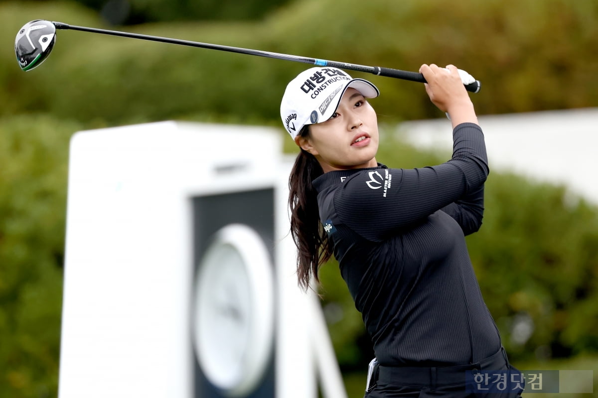 [포토] 성유진, '다승을 향해' (상상인·한경 와우넷 오픈 2025)