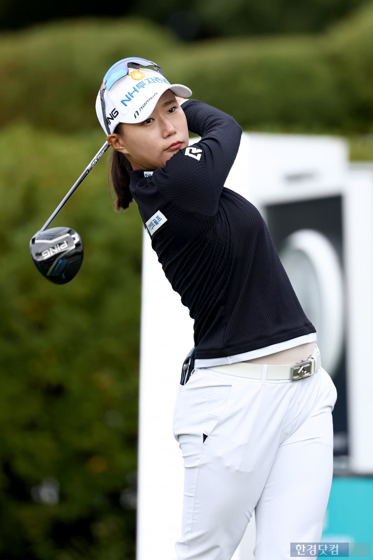 [포토] 정윤지, '우승을 향해 가자' (상상인·한경 와우넷 오픈 2025)