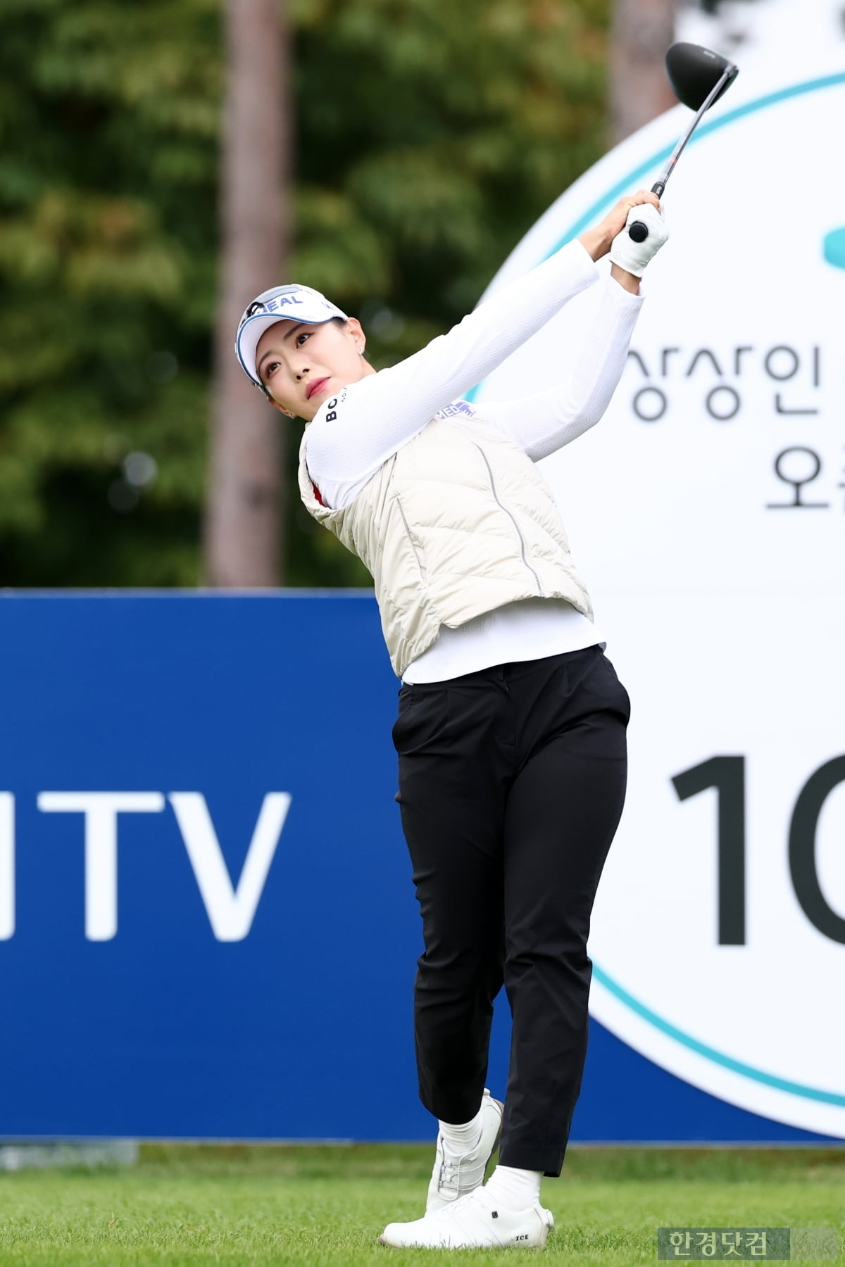 [포토] 이채은2, '순위를 끌어 올리자' (상상인·한경 와우넷 오픈 2025)