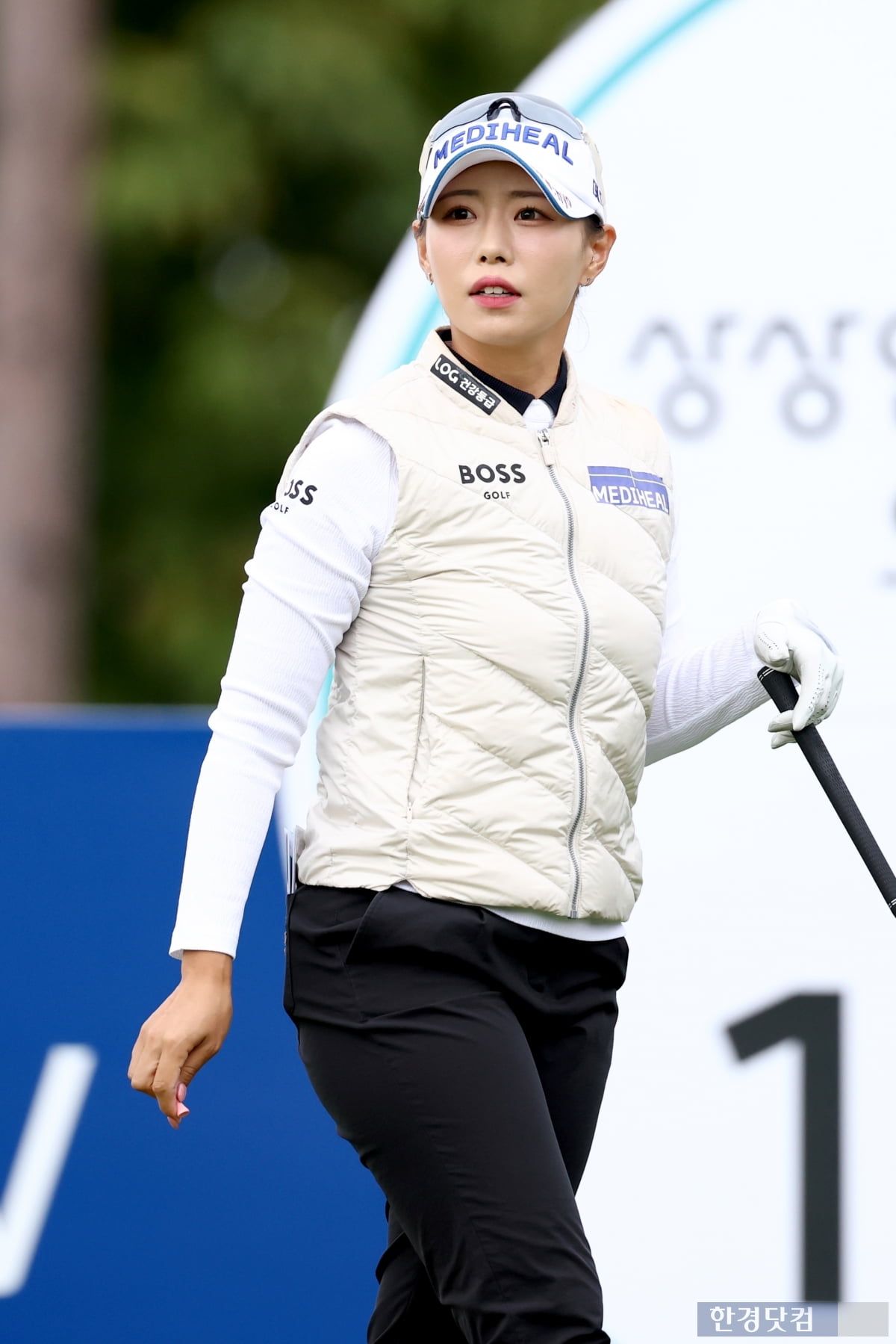 [포토] 이채은2, '순위를 끌어 올리자' (상상인·한경 와우넷 오픈 2025)