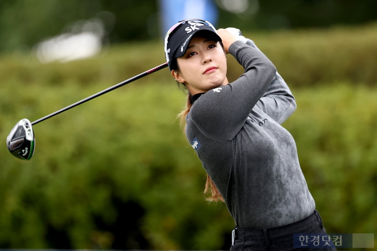 [포토] 김재희, '시즌 첫 승을 향해' (상상인·한경 와우넷 오픈 2025)