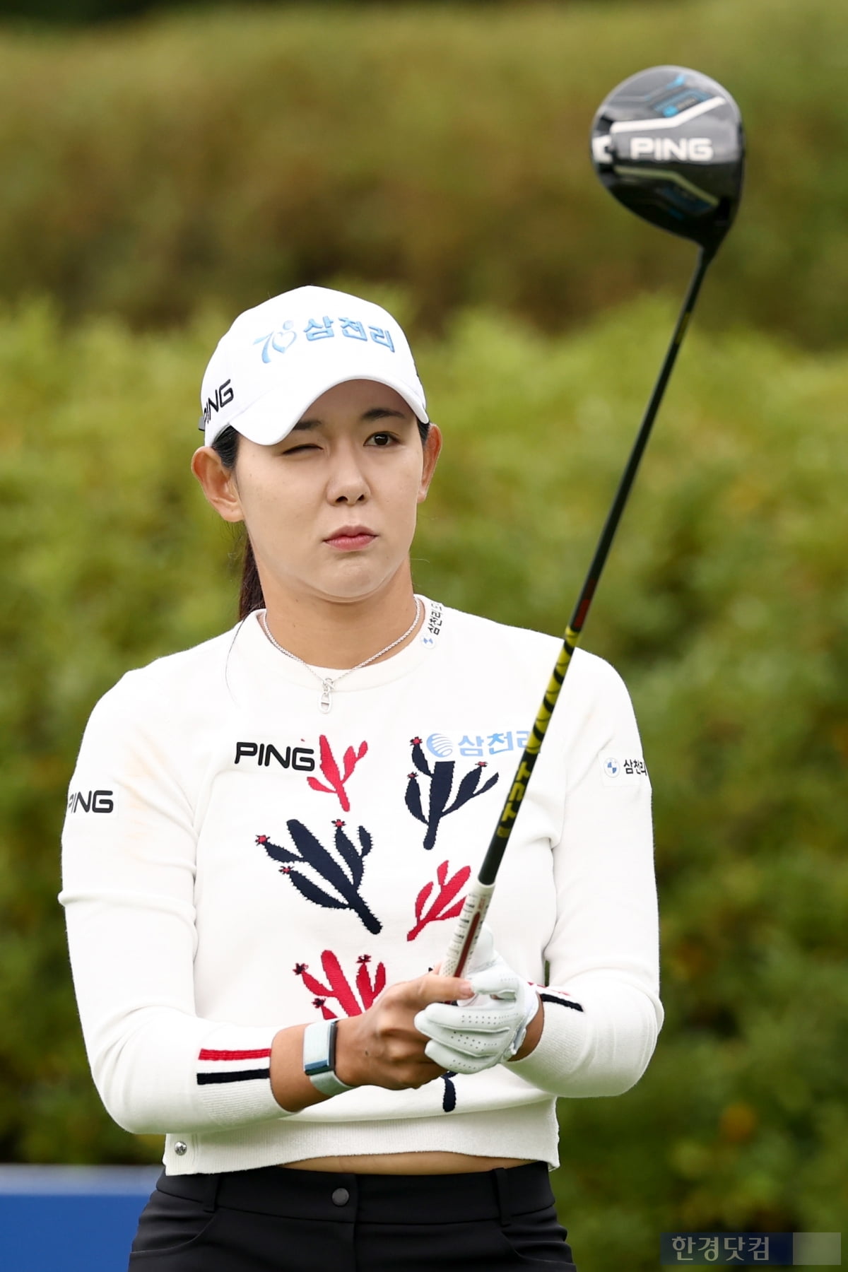 [포토] 박보겸, '2연패를 향해 가자' (상상인·한경 와우넷 오픈 2025)