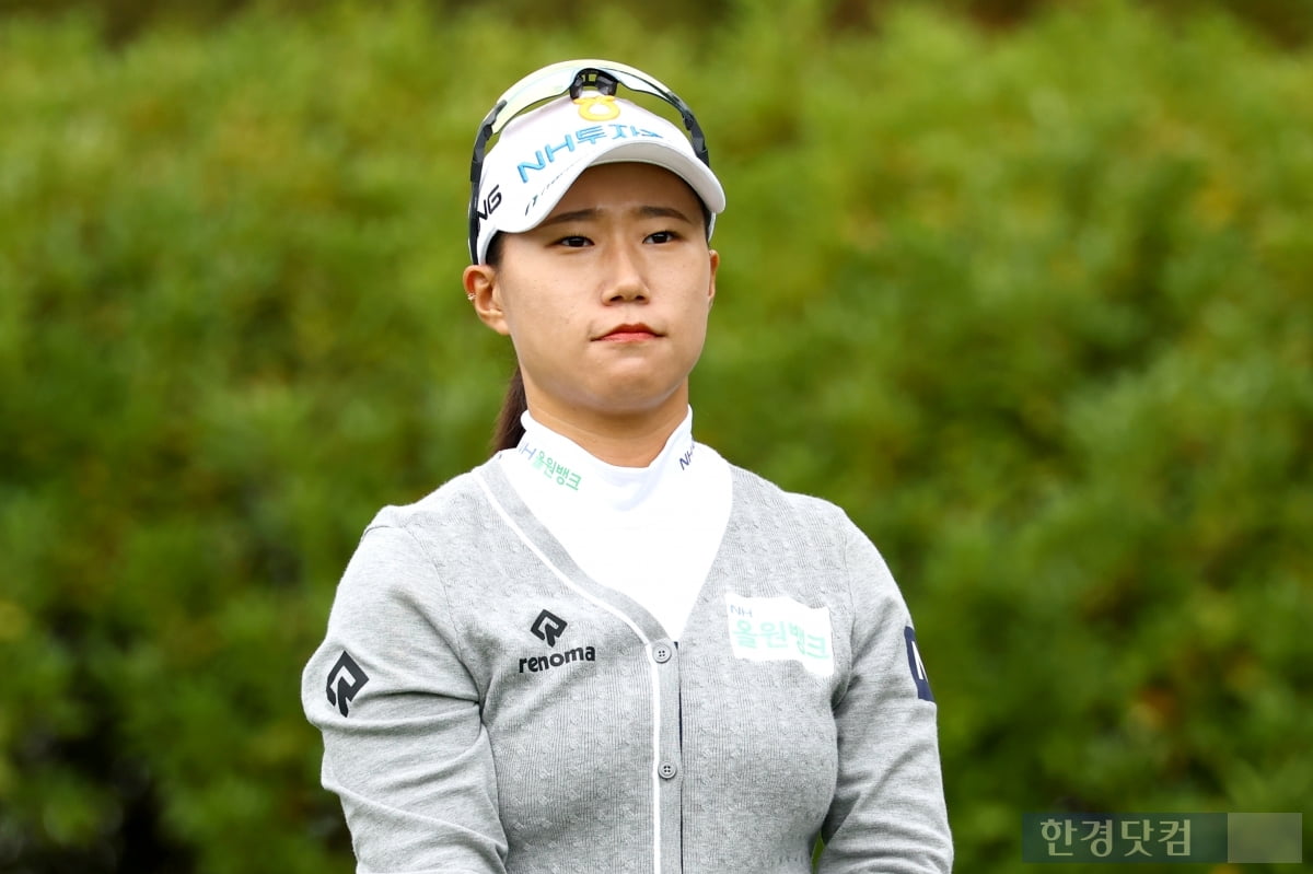 [포토] 정윤지, '우승을 노린다' (상상인·한경 와우넷 오픈 2025)