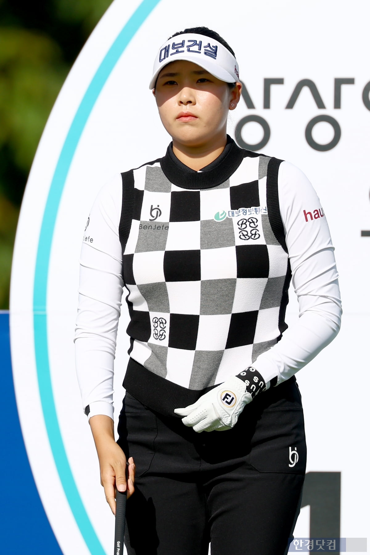 [포토] 황민정, '끝까지 최선을 다해~' (상상인·한경 와우넷 오픈 2025)