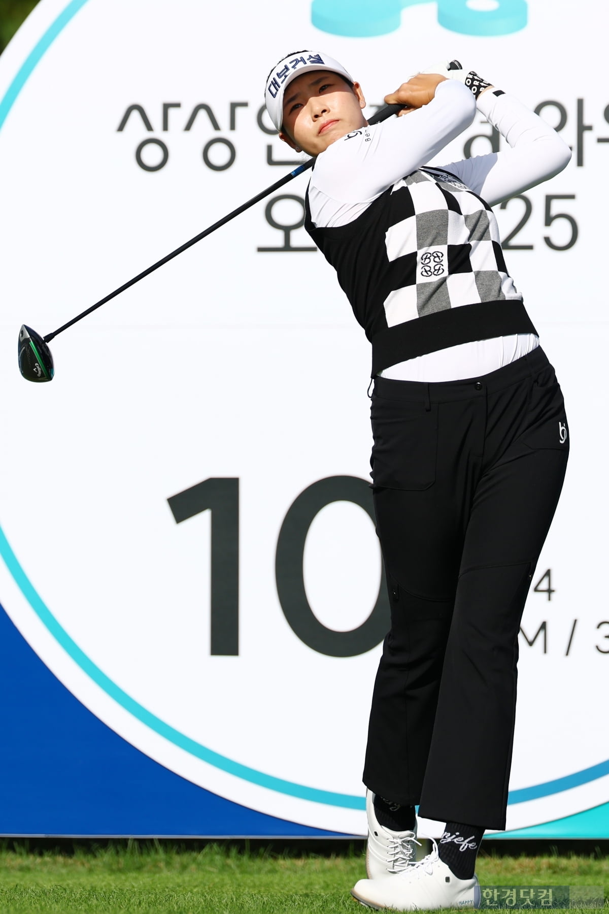 [포토] 황민정, '끝까지 최선을 다해~' (상상인·한경 와우넷 오픈 2025)