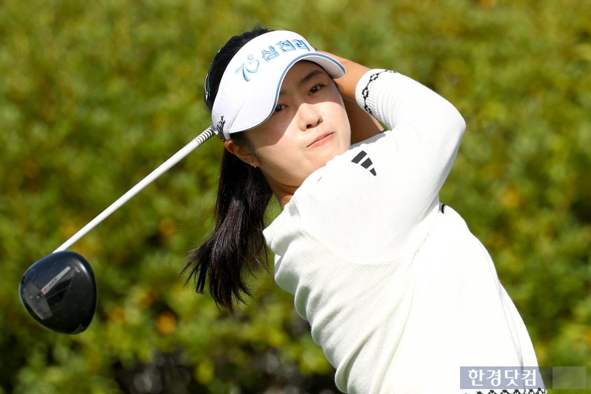 [포토] 서교림, '신인상을 향해' (상상인·한경 와우넷 오픈 2025)