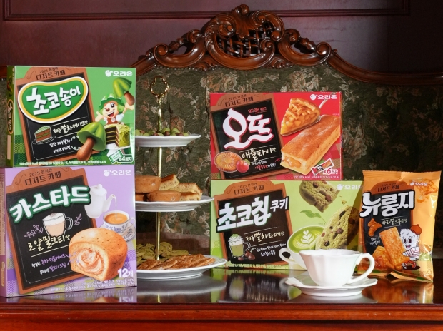 오리온, ‘디저트 카페 한정판’ 5종 출시