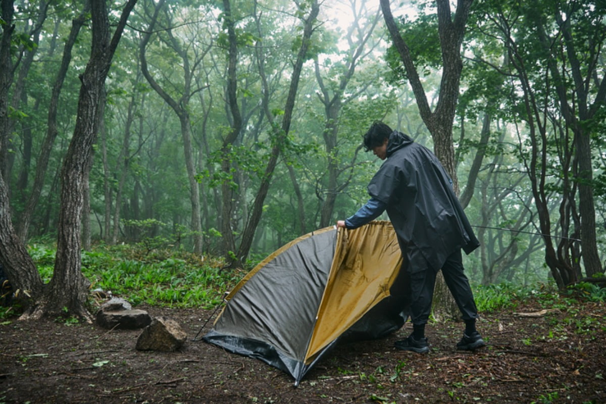 캠핑장 파라핀오일 사고 현장