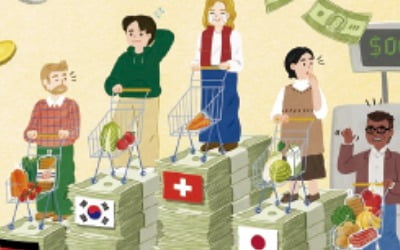 한국 먹거리 물가