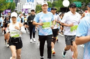 오세훈 시장, 시민들과 11㎞ 서울달리기