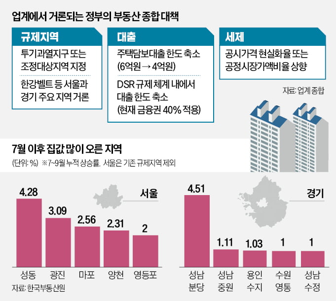심상찮은 집값에 다급해진 정부…더 센 부동산 규제 나온다 