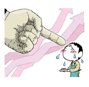 [토요칼럼] 삼겹살 값 올리는 건 사장님이 아니다