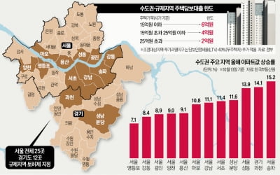 '10·15 규제' 묶인 서울…중저가 아파트에 관심 쏠린다