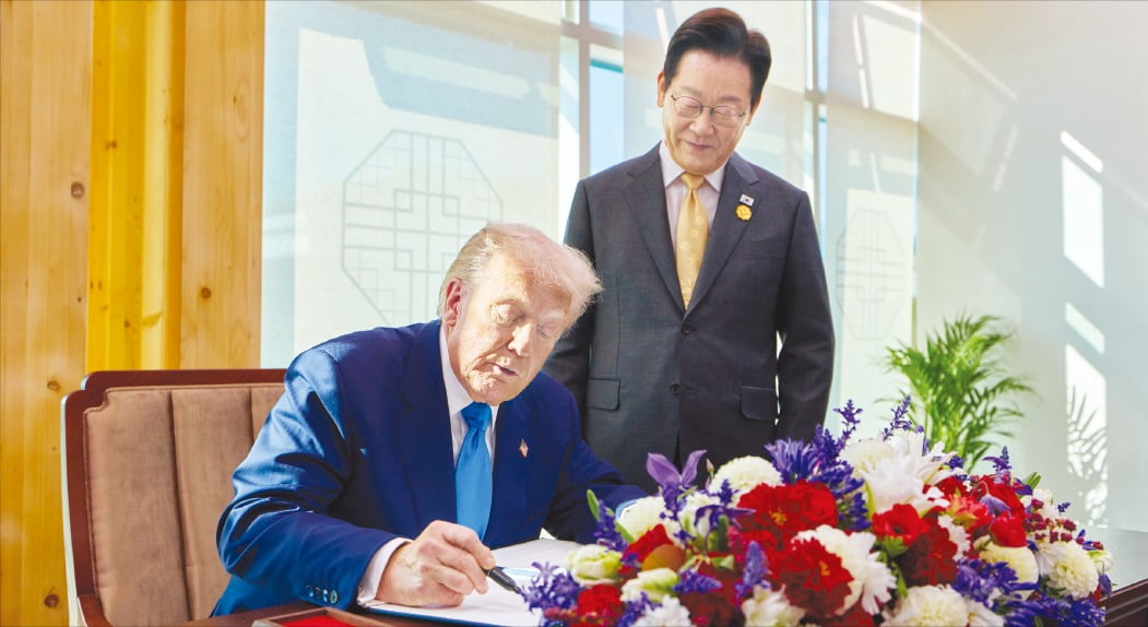 한·미 관세 전격타결에 원·달러 환율 '뚝'…1420원 하회