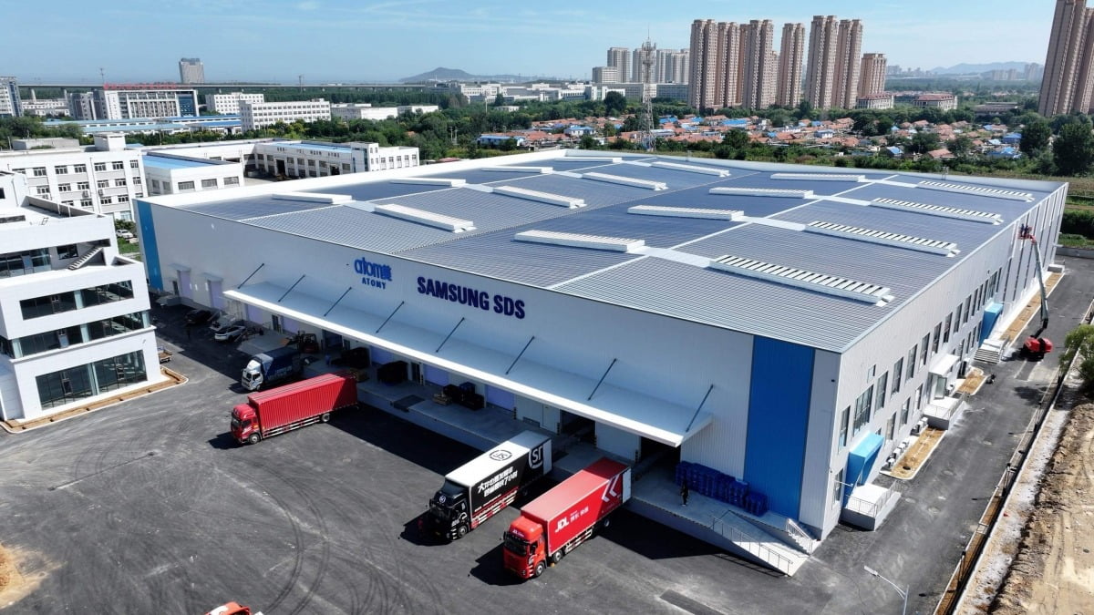 애터미 중국 국제물류센터 전경 . 사진=에터미 제공