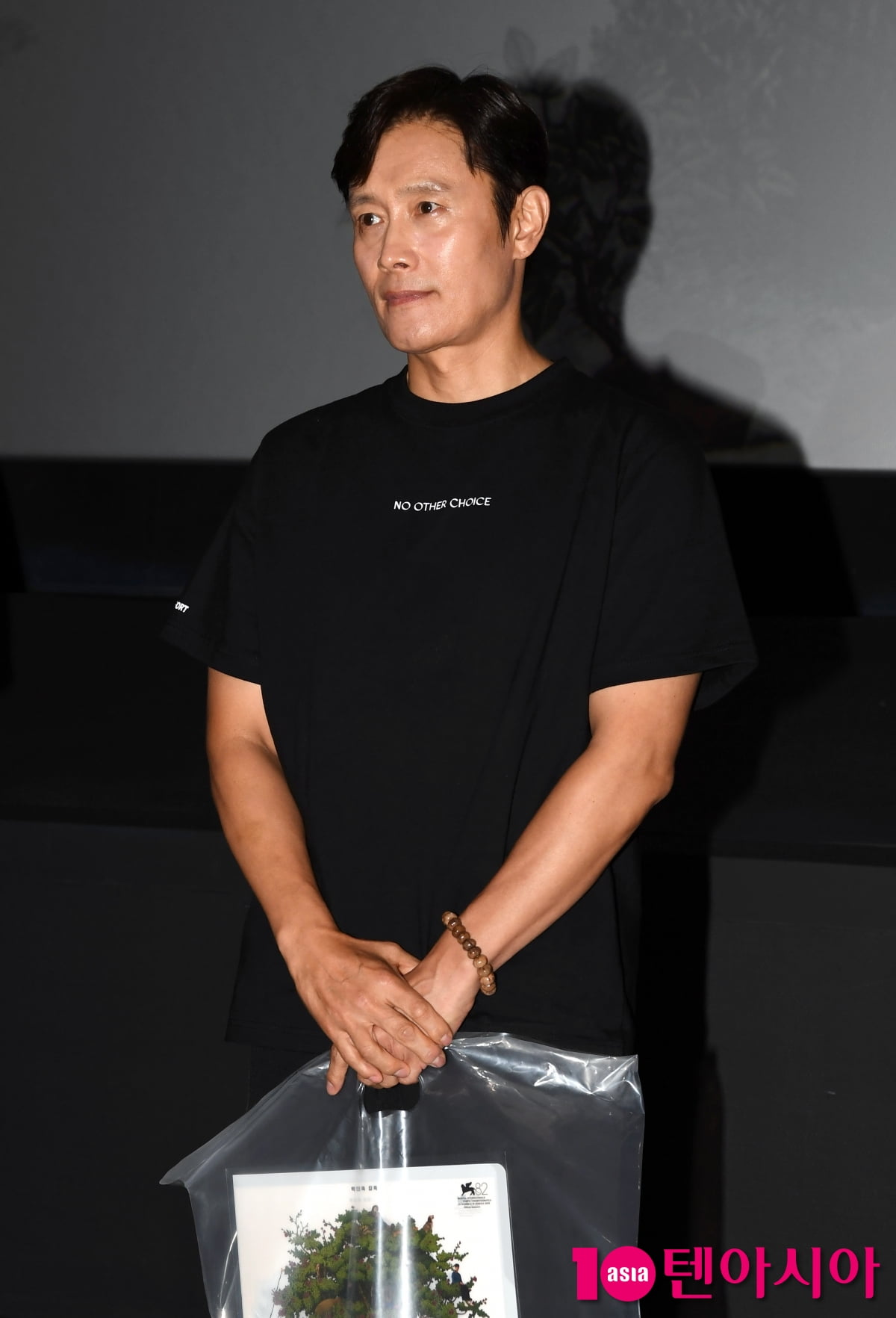 Lee Byung-hun Attends Stage Greeting for 'No Other Choice' in Seoul