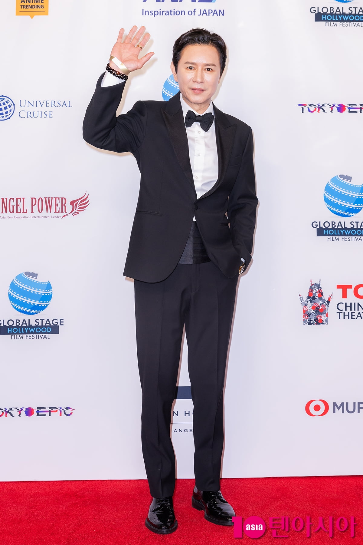 Actor Kim Min-jong Graces the Red Carpet at Global Stage Hollywood Film Festival 2025