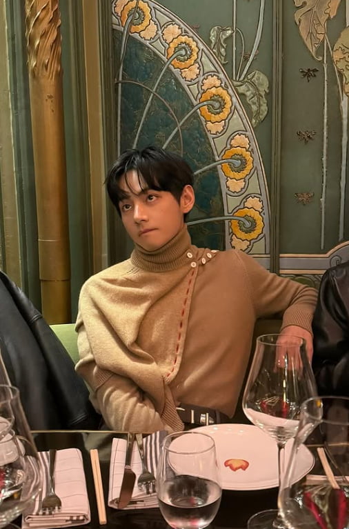 BTS's V Stuns with Sculpted Visuals at CELINE Summer 2026 Show in Paris