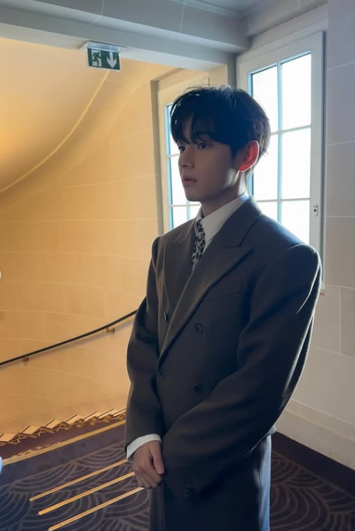 BTS's V Stuns with Sculpted Visuals at CELINE Summer 2026 Show in Paris
