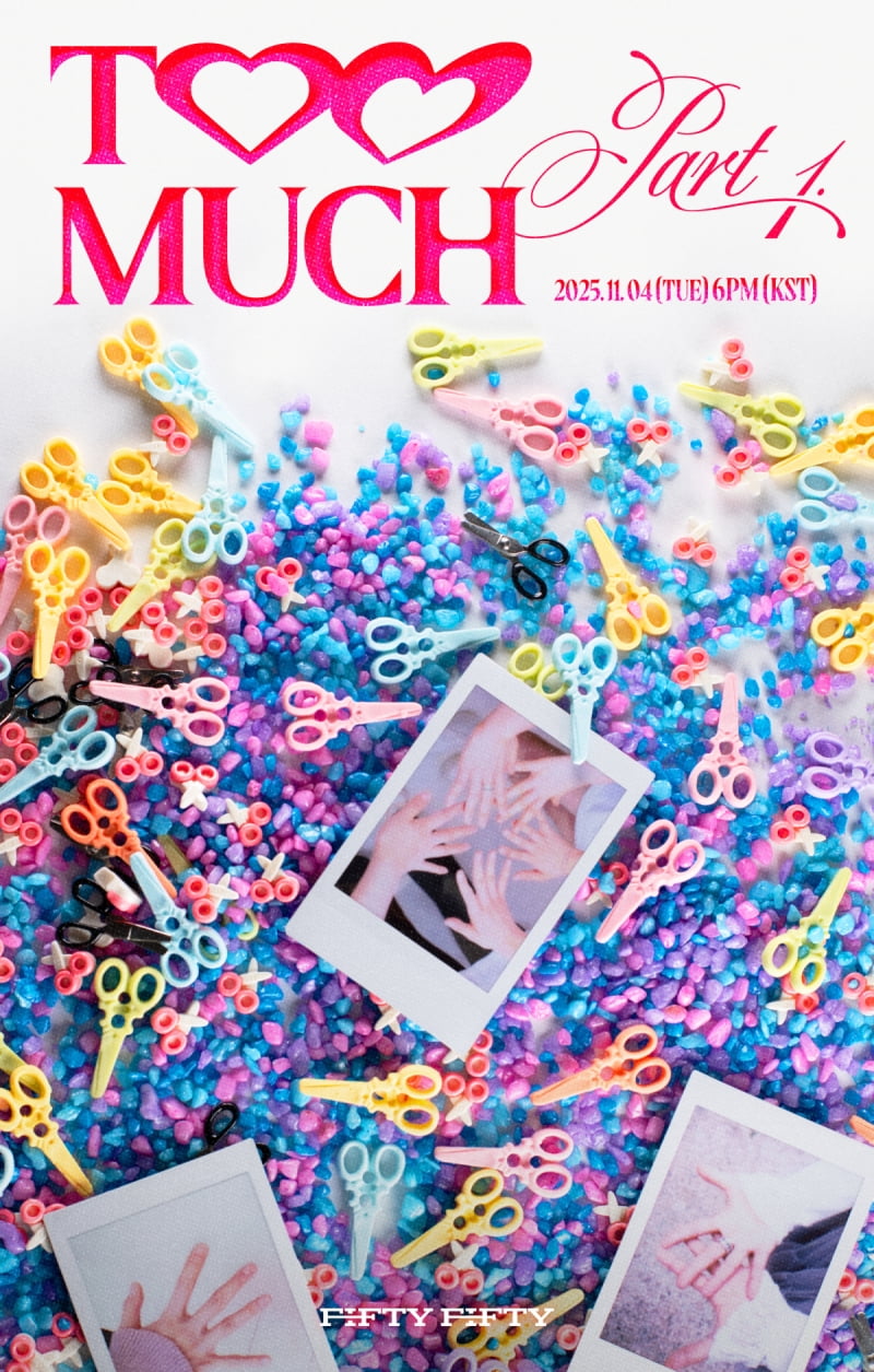 FIFTY FIFTY、11月4日に新作『Too Much Part 1.』でカムバック!