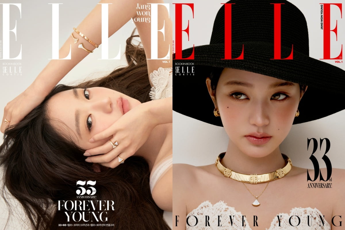 IVE's Jang Wonyoung Shines on the Cover of Elle's November Issue