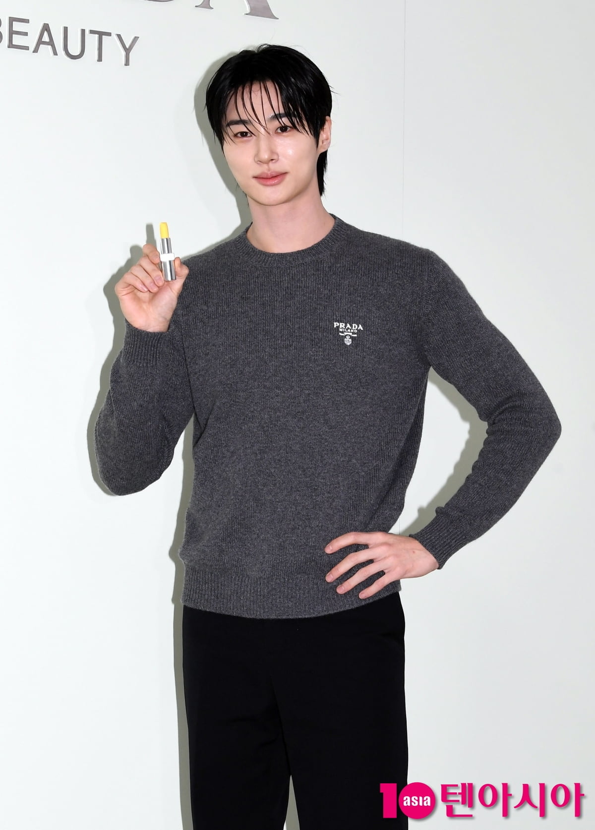 Actor Byun Woo-seok Attends Beauty Brand Lip Balm Launch in Seoul