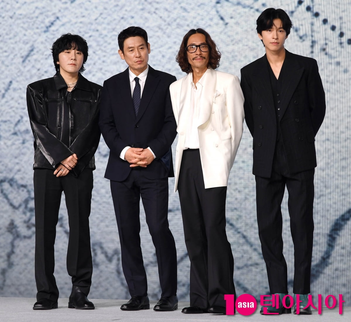 Seol Kyung-gu, Hong Kyung, Ryu Seung-bum Attend Netflix Film 'Good News' Press Conference
