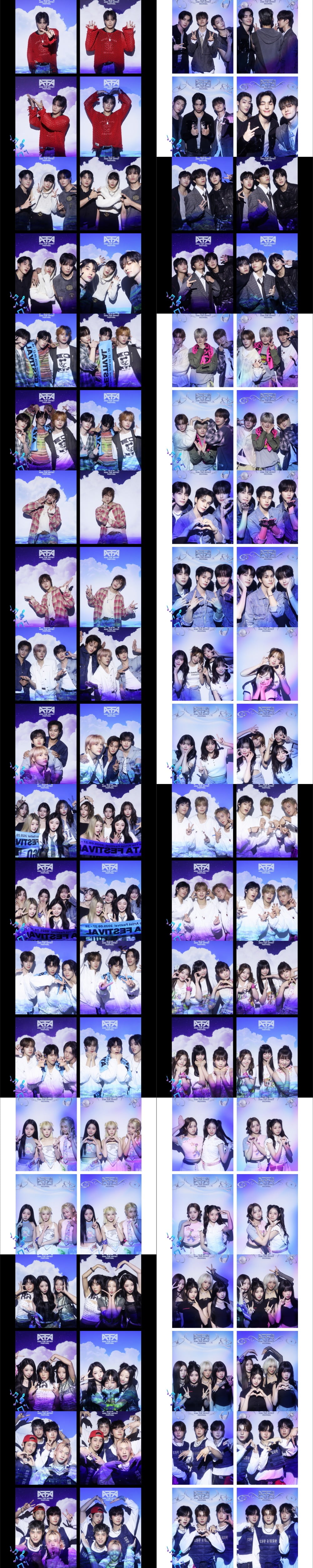 K-Pop Fans Buzz Over Exclusive Photo Booth Shots from ATA Festival 2025