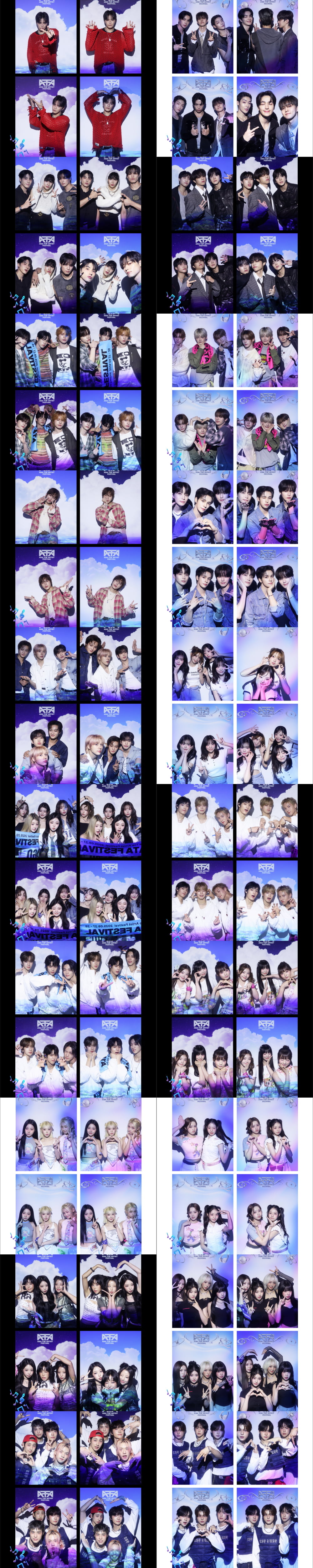 K-Pop Fans Buzzing Over 'ATA Festival 2025' Four-Cut Photos