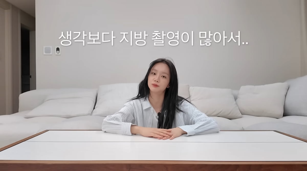 ヘリ、ドラマ撮影の合間に驚きの体質検査結果を公開！