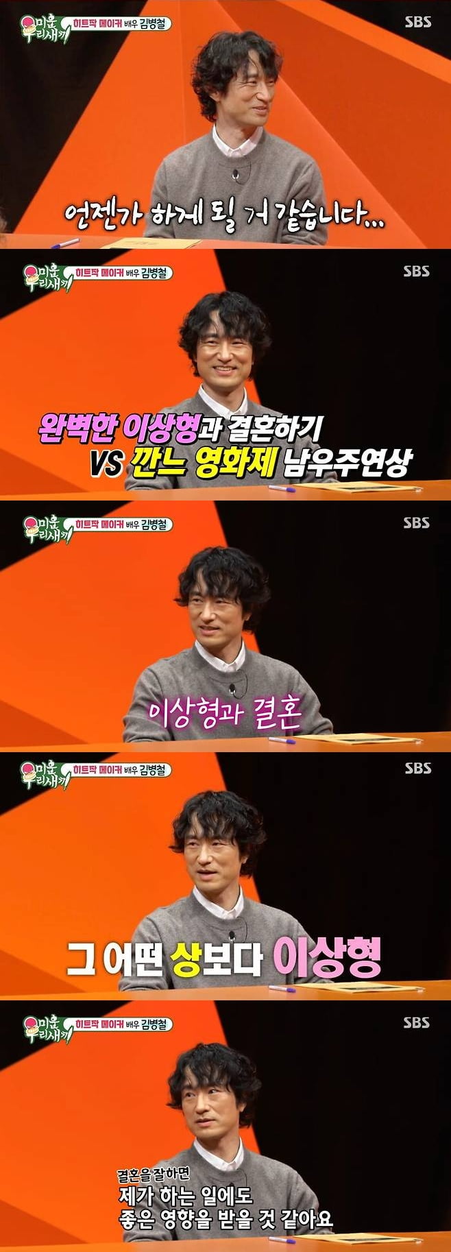 Korean Actor Kim Byung-chul Clarifies Marriage Rumors and Expresses Desire to Marry