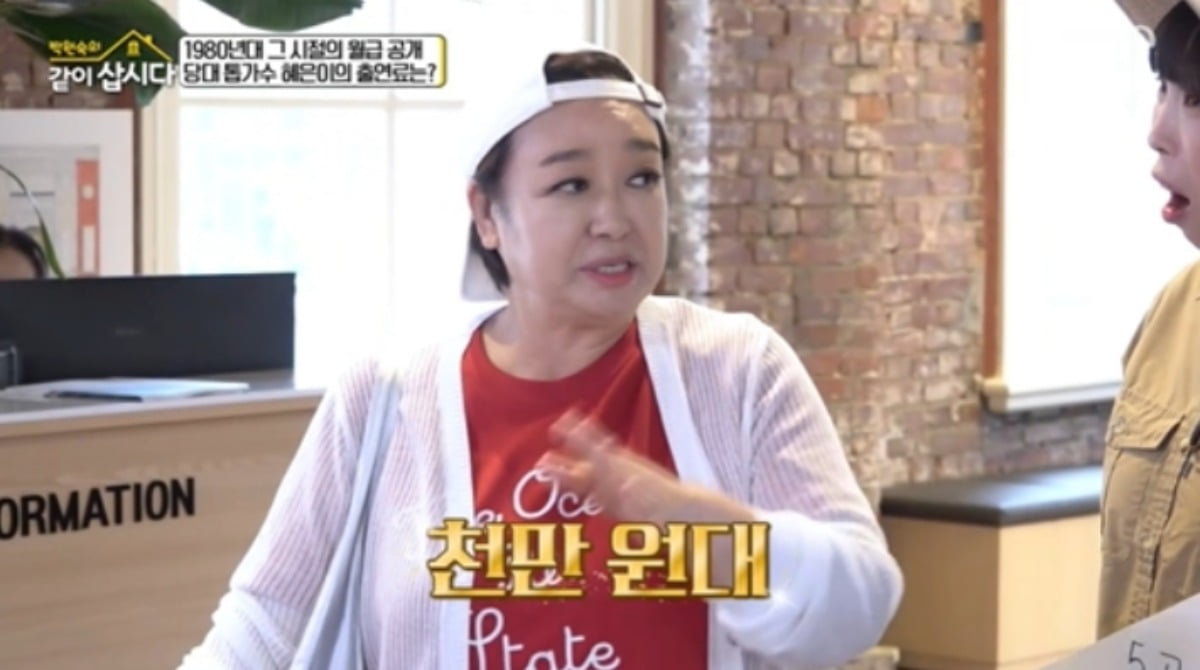 Korean Singer Hye-eun's Staggering 1980s Earnings Revealed