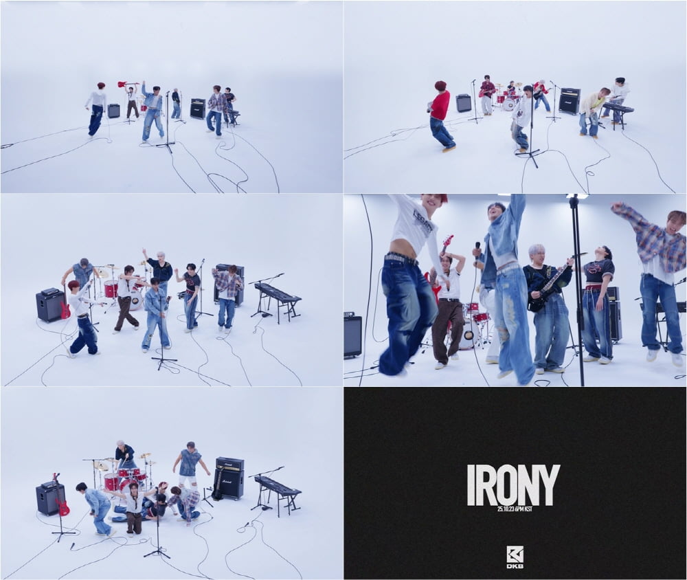 DKB Unveils Teaser for Title Track 'Irony' from Upcoming Mini Album 'Emotion'