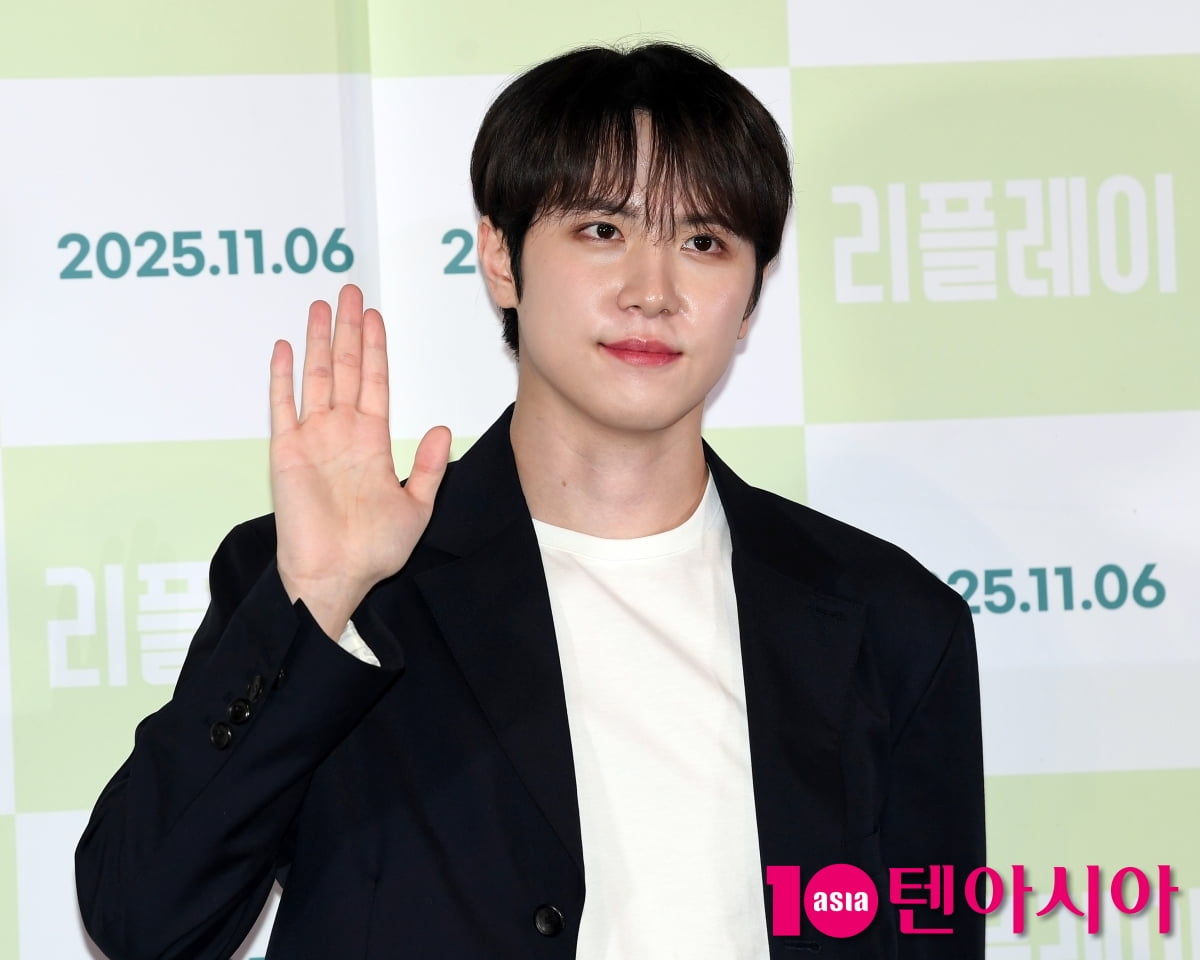 俳優キム・ドンハン、映画『リプレイ』のメディア試写会に出席