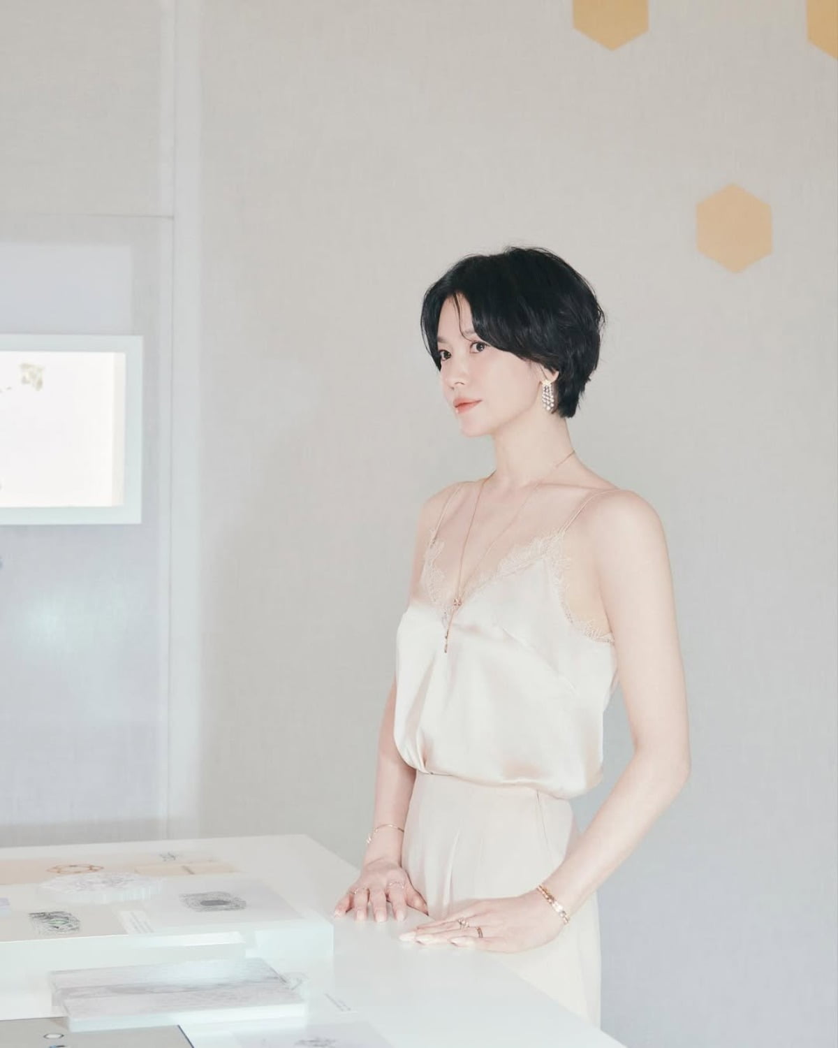 Song Hye-kyo Stuns with Elegant Beauty in Latest Photoshoot