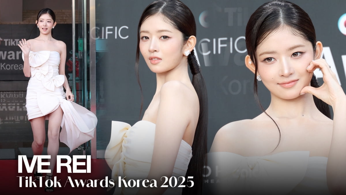 IVE's Rei Shines at TikTok Awards Korea 2025 Red Carpet Event