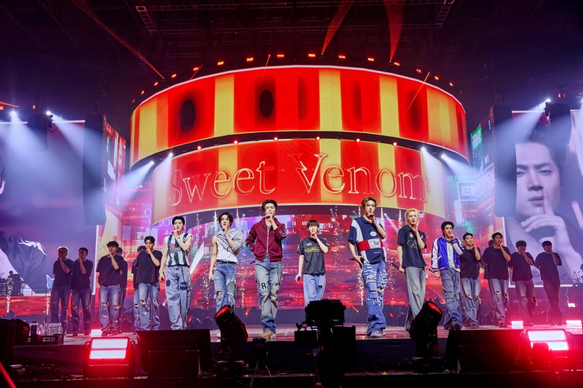 ENHYPEN Concludes Successful World Tour 'WALK THE LINE' with 676,000 Fans