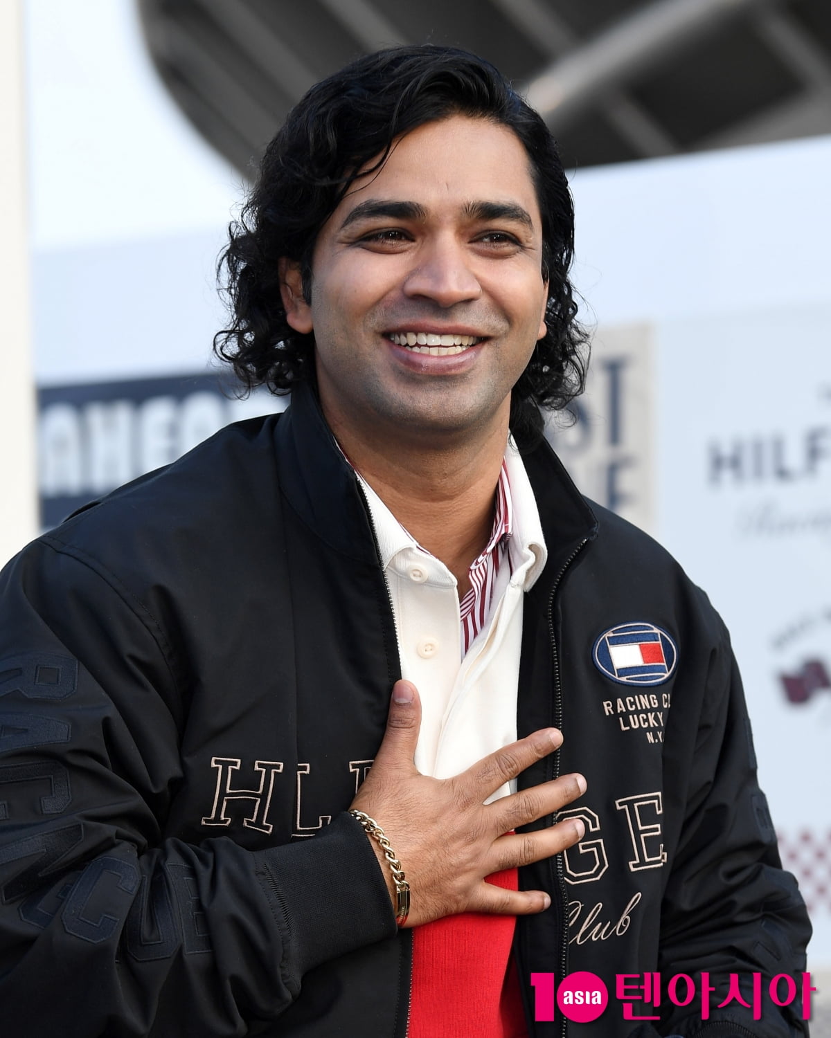 Anupam Attends The Hilfiger Racing Club Event in Seoul