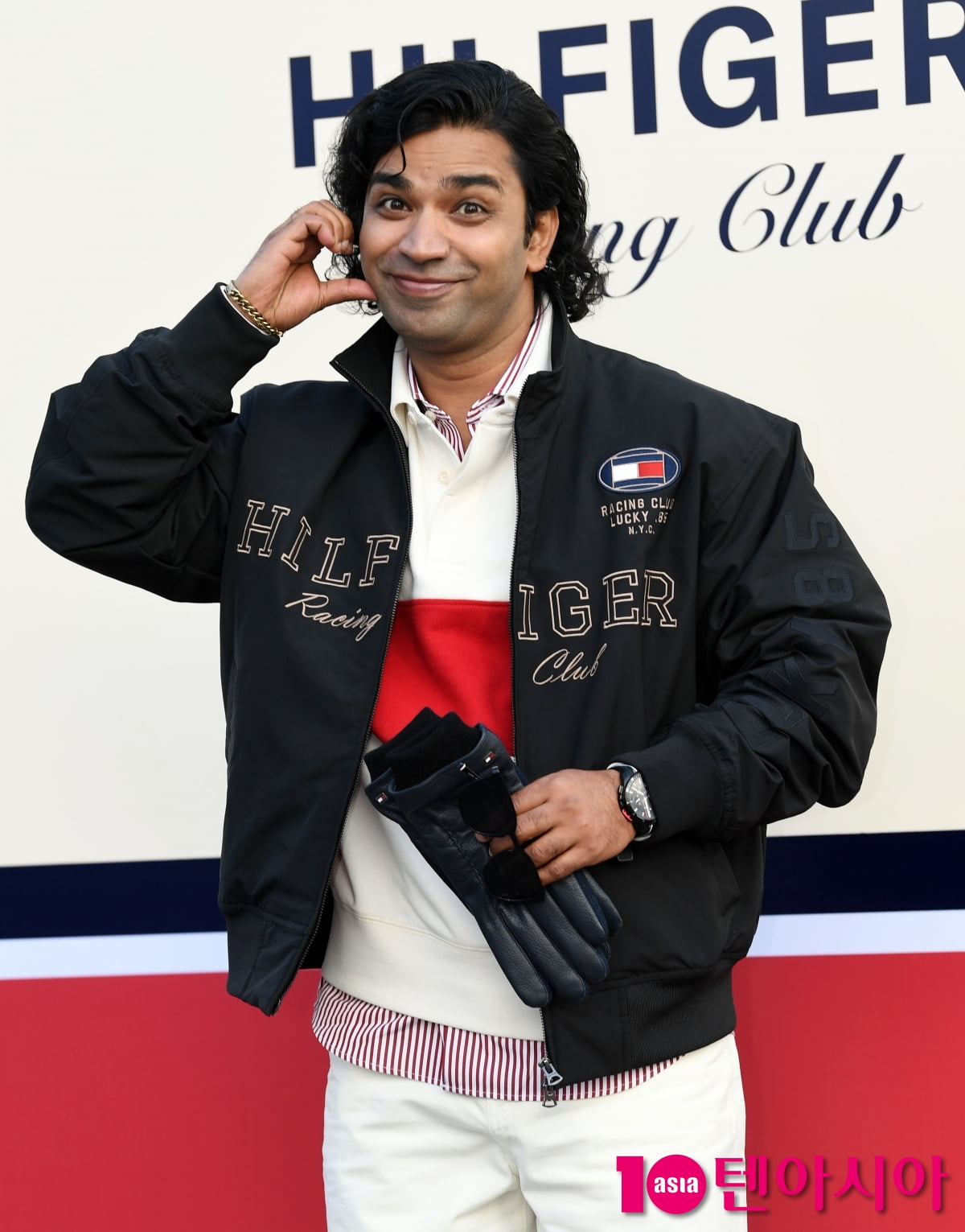 Anupam Attends The Hilfiger Racing Club Event in Seoul