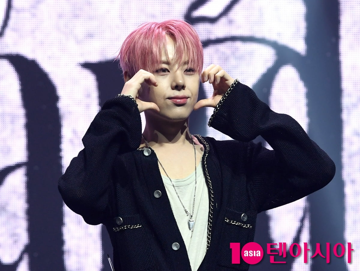 WEi's Jang Dae-hyeon Attends 'Wonderland' Showcase in Seoul