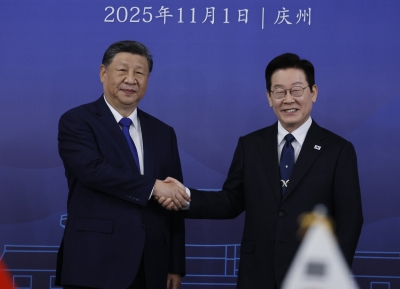 대통령실 "한·중 정상, 한화오션 문제 생산적 논의"