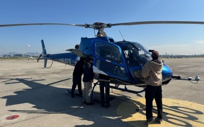 KT, 5G로 하늘길 연다…K-UAM 2단계 실증 성공