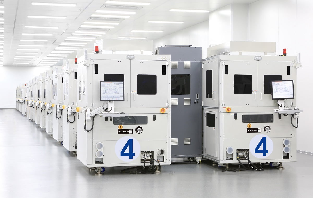 한미반도체가 지난 7월 생산에 들어간 HBM4용 TC본더 
