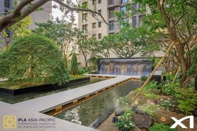 단풍길 품은 아파트 ‘메이플자이’, 세계 조경상 2관왕