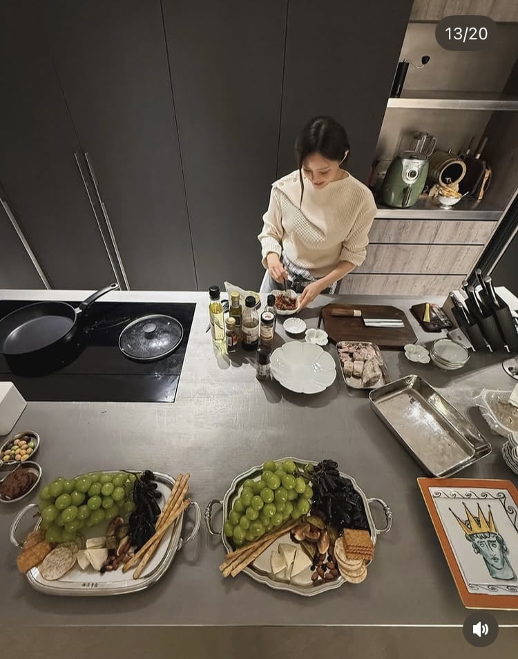 효민、家庭的な一面を披露！日式料理資格を活かした料理の腕前